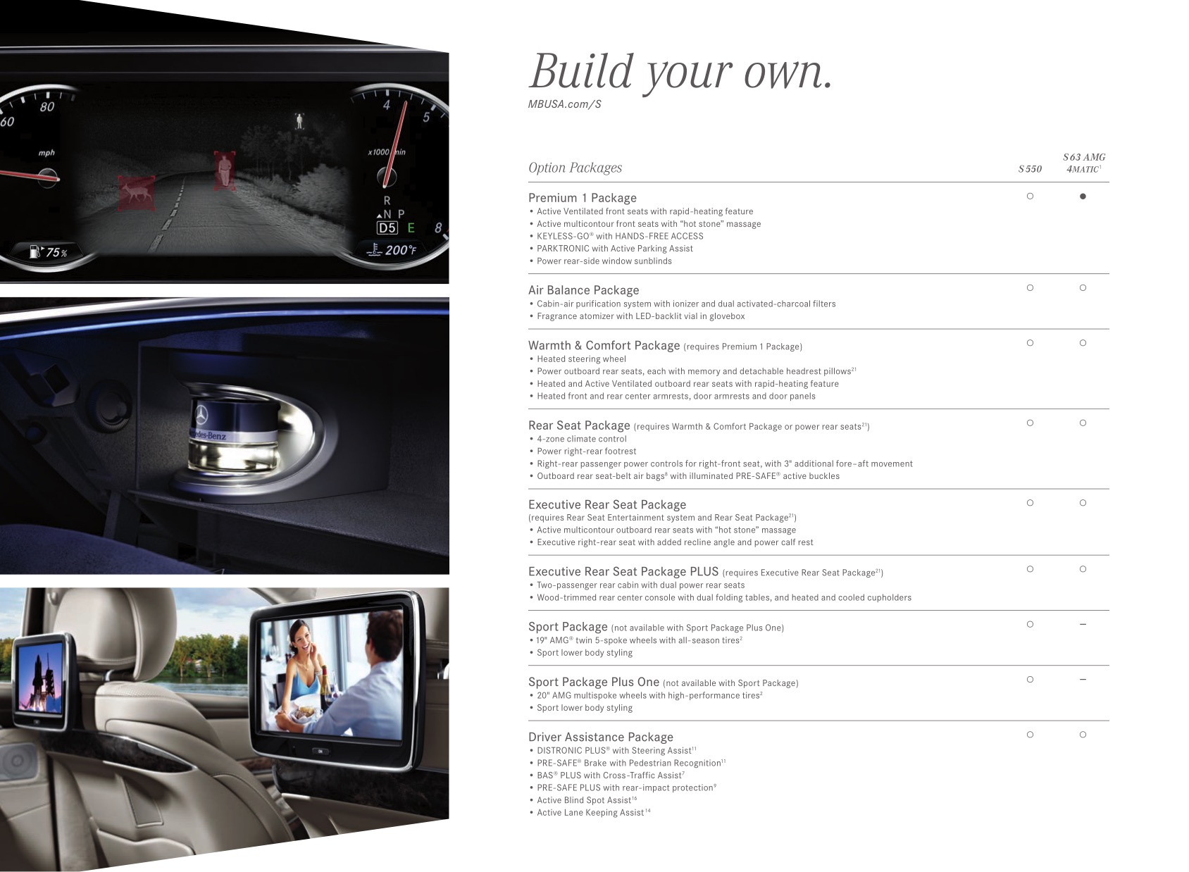 2014 Mercedes-Benz S-Class Brochure Page 5